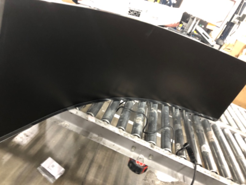 Photo 1 of NON FUNCTIONING MONITOR SAMSUNG 57" Odyssey Neo G9 Series Dual 4K UHD 1000R Curved Gaming Monitor, 240Hz, 1ms with DisplayPort 2.1, Quantum Mini-LED, DisplayHDR 1000, AMD FreeSync Premium Pro, LS57CG952NNXZA, 2023