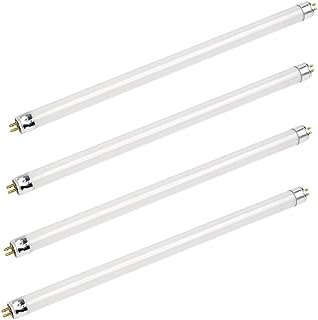 Photo 1 of 4 Pack F14T5/835 14W 22 Inch T5 Fluorescent Tube Light Bulb 3500K Warm White Mini Bi-Pin (G5) Base Straight Tube Light Bulb