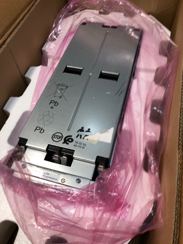 Photo 2 of APC UPS Battery Replacement, RBC43, for APC Smart-UPS Models SMT2200RM2U, SMT2200RM2UC, SMT2200RM2UNC, SMT3000RM2U, SMT3000RM2UC, SUA2200RM2U, SUA3000RM2U, SUM1500RMXL2U, SUM3000RMXL2U