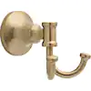 Photo 2 of Delta Chamberlain Double J Towel Hook Bath Hardware Accessory in Champagne Bronze
