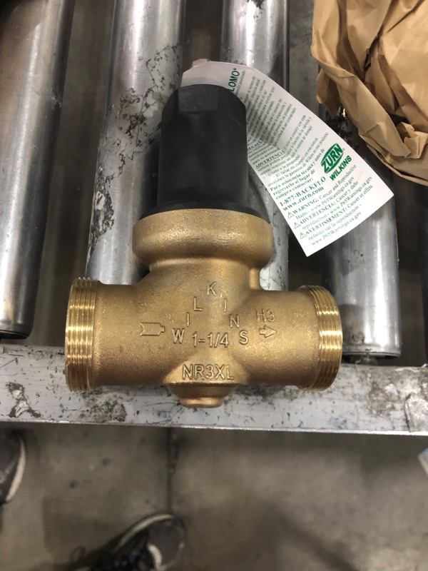 Photo 5 of *****PARTS ONLY****Zurn Wilkins 114-NR3XLDULU 1-1/4" NR3XL Pressure Reducing Valve with Union Capable Female x Female NPT Connection