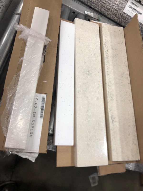 Photo 1 of 4 Pack Tile Back Splash, Various colors/sizes