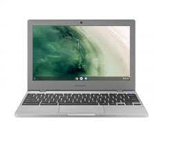 Photo 1 of Samsung ChromeBook 4 XE310XBA-K01CA 11.6” Laptop with Intel® N4000, 32GB EMMC, 4GB RAM & Chrome OS - Silver Titanum
