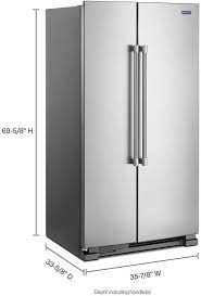 Photo 1 of Maytag 24.9-cu ft Side-by-Side Refrigerator (Fingerprint Resistant Stainless Steel)
