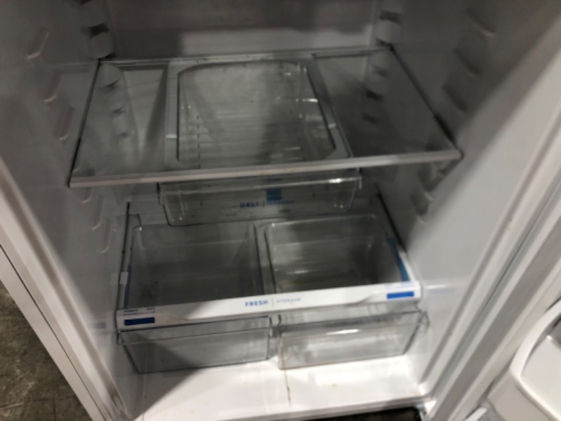 Photo 9 of DENTED/DIRTY Frigidaire 30 in. 18.3 cu. ft. Top Freezer Refrigerator