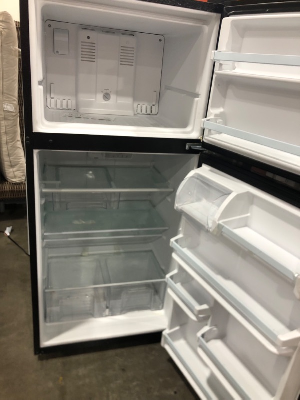 Photo 3 of  Whirlpool 18.2 cu. ft. Top Freezer Refrigerator in Black