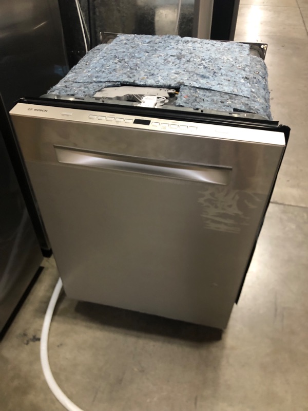 Photo 1 of Bosch 500 Series Top Control 24-in Built-In Dishwasher With Third Rack (Stainless Steel), 44-dBA
