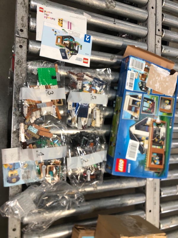 Photo 2 of **NONREFUNDABLE**FOR PARTS OR REPAIR**SEE NOTES**
LEGO City Family House and Electric Car 60398 Building Toy Set, Includes a Kitchen, 2 Bedrooms, Greenhouse, Solar Panels Plus 3 Minifigures and a Puppy, Gift Idea for Ages 6+