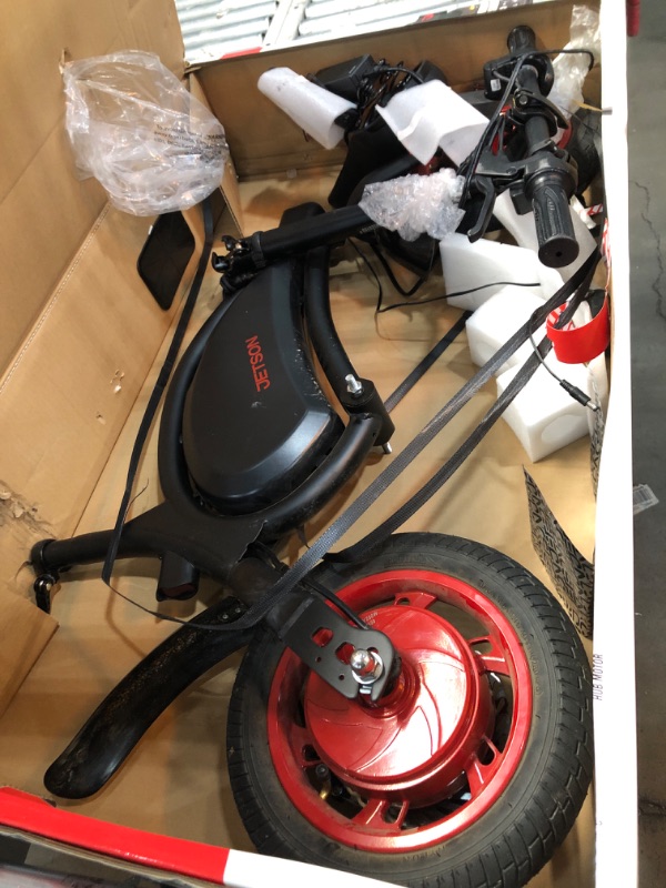Photo 1 of ** NON- REFUNDABLE PARTS ONLY DOES NOT FUNCTION** 
Jetson Bolt Adult Folding Electric Ride On
