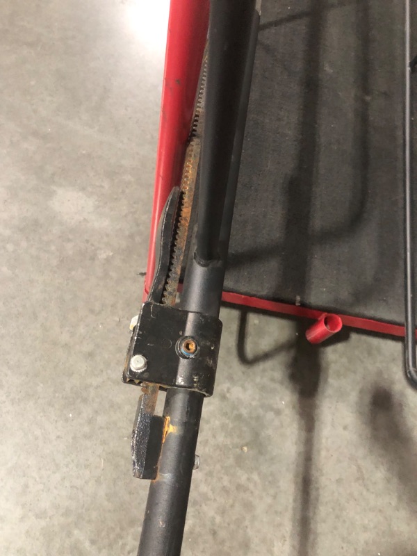 Photo 2 of ***NOT FUNCTIONAL - FOR PARTS ONLY - NONREFUNDABLE - SEE COMMENTS***
Ratcheting Load Lock Cargo Bar With Welded Hoops