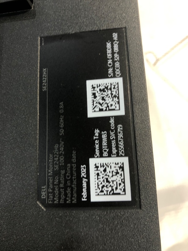 Photo 1 of Dell SE2422HX Monitor - 24 inch
