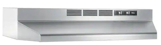 Photo 1 of ***Parts Only***Broan-NuTone RL6200 Series 30 in. Ductless Under Cabinet Range Hood with Light in Stainless Steel