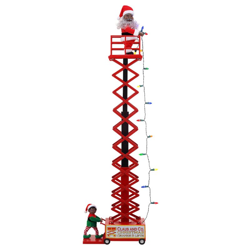 Photo 1 of *DOES NOT FUNCTION*
Mr. Christmas 27-in Lighted Animated Santa on Lift
