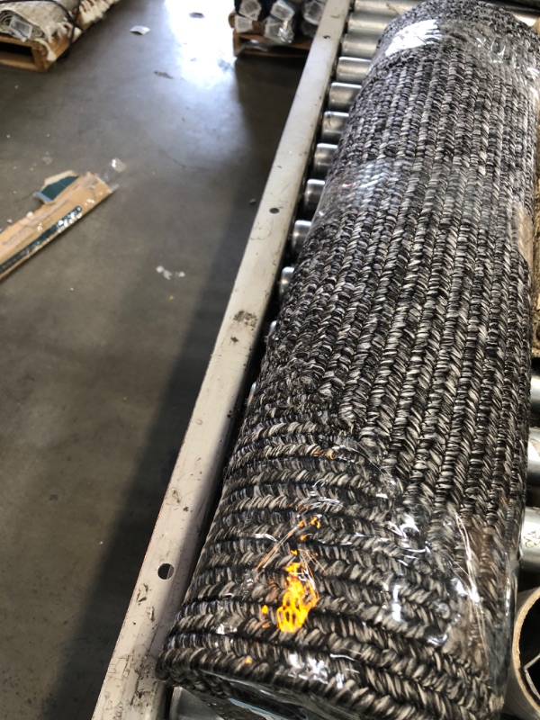 Photo 1 of 2'6"x6' Grey Runner Rug
