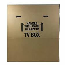 Photo 1 of 29" x 43" cardboard tv box