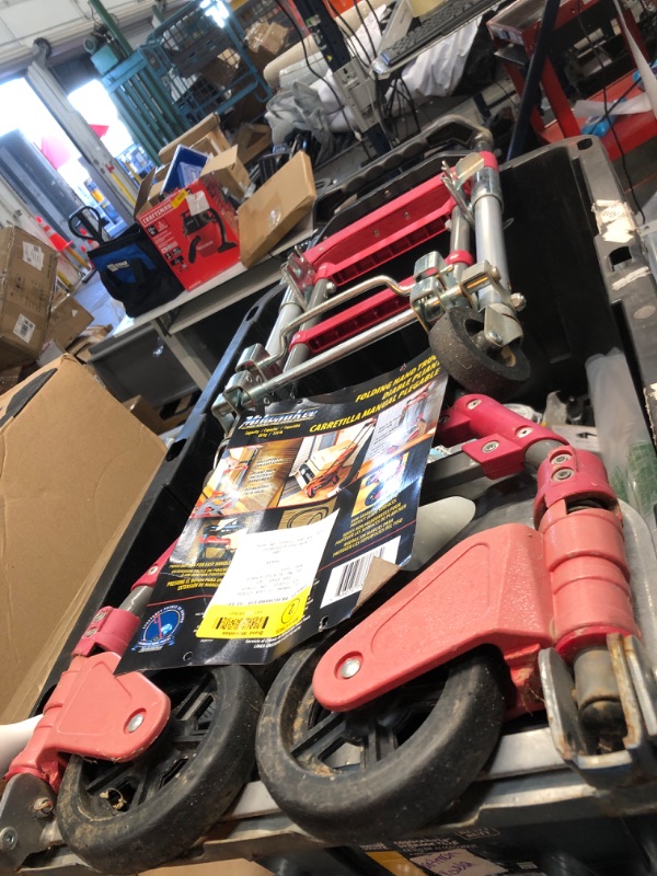 Photo 2 of (READ NOTES) Milwaukee Hand Trucks 73777 Fold up Hand Truck, 5 Piece