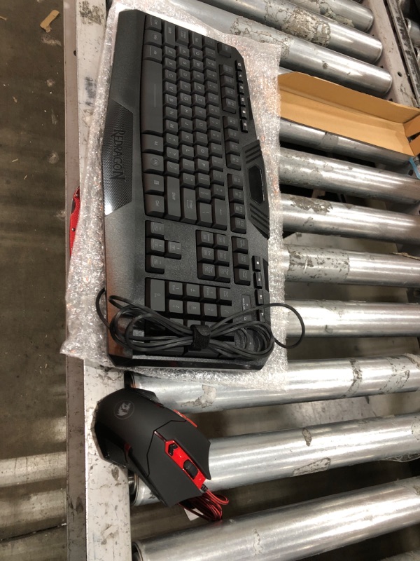 Photo 2 of Redragon S101 Gaming Keyboard, M601 Mouse, RGB Backlit Gaming Keyboard, Programmable Backlit Gaming Mouse, Value Combo Set [New Version] Black