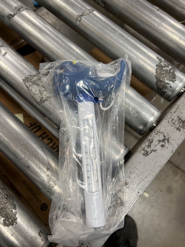 Photo 1 of Pool Thermometer Floating Easy Read - Pool Thermometer Sinking with String, Large Size Pond Water Thermometer, Shatter Resistant, Thermometer for Outdoor & Indoor Swimming Pools, Spas(Whale)