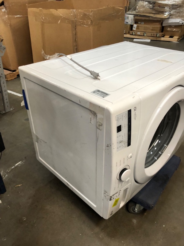 Photo 6 of  4.5 Cu. Ft. Stackable Front Load Washer in White with Coldwash Technology
