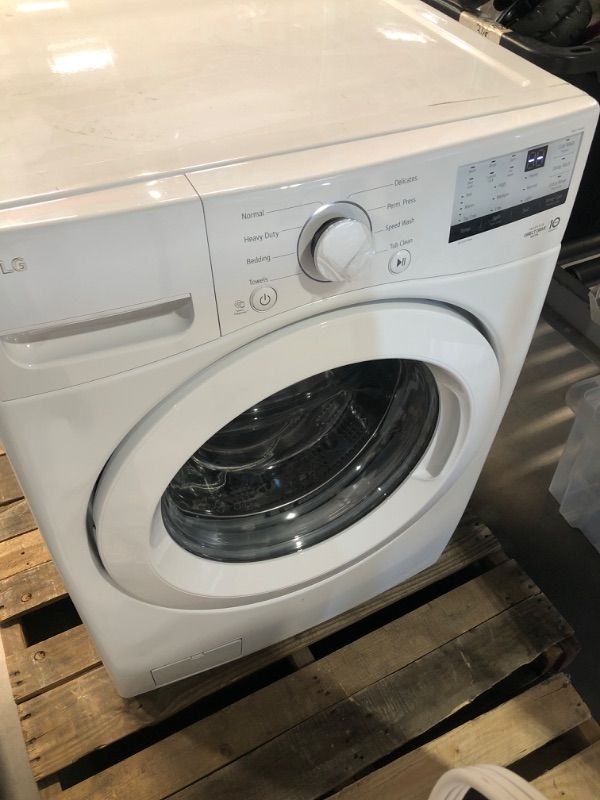 Photo 7 of  4.5 Cu. Ft. Stackable Front Load Washer in White with Coldwash Technology

