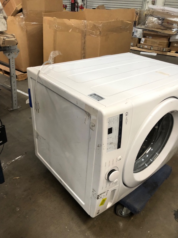 Photo 3 of  4.5 Cu. Ft. Stackable Front Load Washer in White with Coldwash Technology

