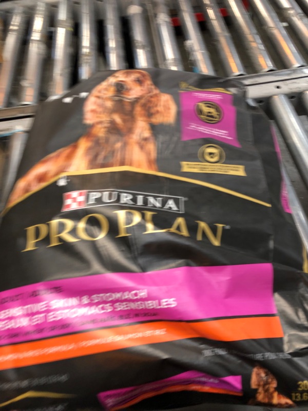 Photo 2 of **Best by 5/2025!! Purina Pro Plan Sensitive Skin and Stomach Dog Food With Probiotics for Dogs, Salmon & Rice Formula - 30 lb. Bag Adult Salmon & Rice 30 lb. Bag