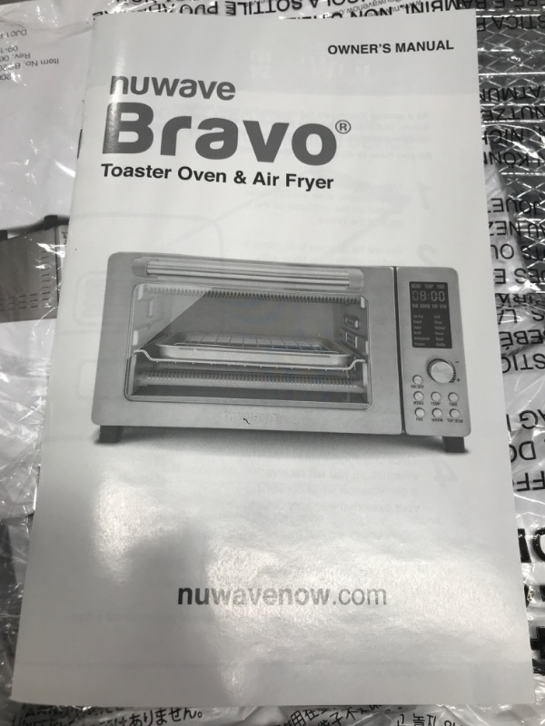 Photo 1 of nuwave bravo air fryer and toaster oven