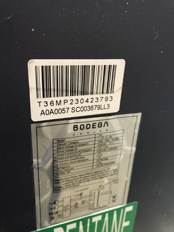 Photo 3 of ?Upgraded?BODEGA 12 Volt Car Refrigerator, Portable Freezer, Car Fridge Dual Zone WIFI APP Control, 38 Quart?36L?-4?-68? RV Compressor Car Cooler 12/24V DC and 100-240V AC for Outdoor, Travel, Camping 38 Quart blue