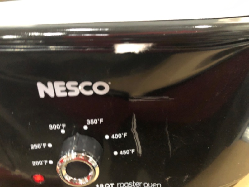 Photo 3 of *** DENTED AND SCRATCHED ***
nesco mwr18-13, roaster oven, 18 quarts, black