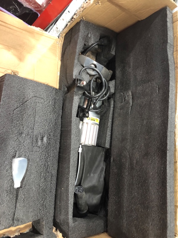 Photo 2 of ****BROKEN HANDLE***Anbull 1500W Electric Rebar Bender,Hydraulic Rebar Bending Machine Bending up to 1 Inch #8 25mm Rebar with an Extra Set of 10-18mm #3 - #6 Rebar Bending Head, Rebar Bending Angle 90 Degrees or Greater RB-25