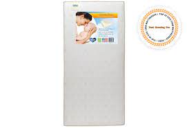 Photo 1 of Delta Children Twinkle Stars Dual Sided - 6" Premium Sustainably Sourced Fiber Core Crib and Toddler Mattress 