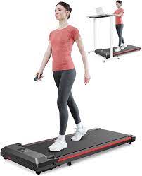 Photo 1 of Walking Pad, GORPORE Under Desk Treadmill for Home/Office Exercise, Portable Walking Treadmill, Electric Walking Jogging Machine with Remote Control, LED Display
