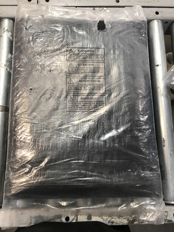 Photo 2 of 10 ft. x 10 ft. Heavy Duty 6 oz. Black Poly Tarp 12 mil Thick
