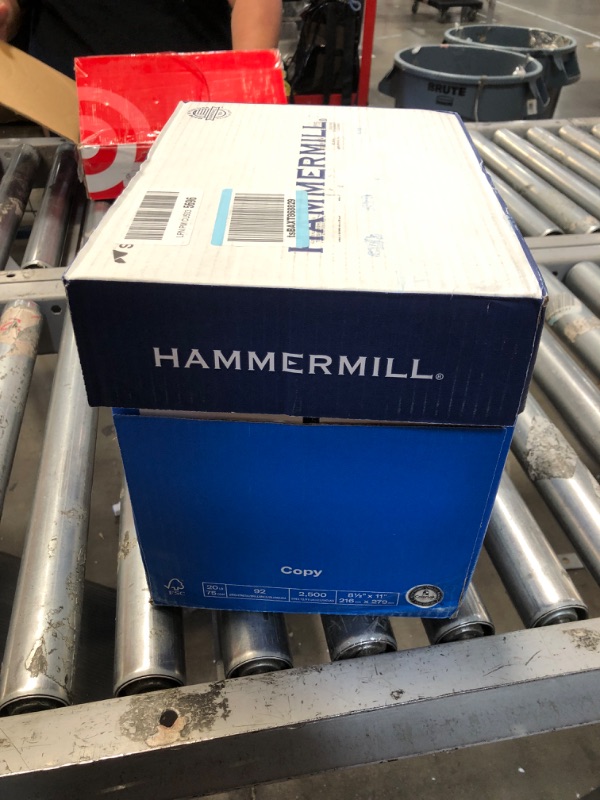 Photo 2 of Hammermill Copy Plus 8.5" x 11" Copy Paper, 20 lbs, 92 Brightness, 500/Ream, 5 Reams/Carton