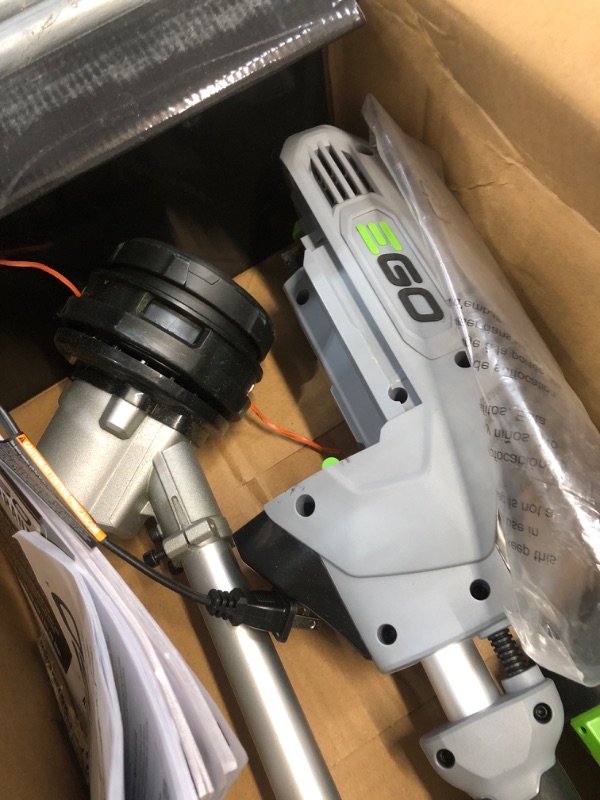 Photo 3 of * trimmer does not work * sold for pars/repair *
EGO Power+ ST1502LB 15-Inch Cordless String Trimmer & 530CFM Blower Combo Kit with 2.5Ah Battery and Charger Included, Black