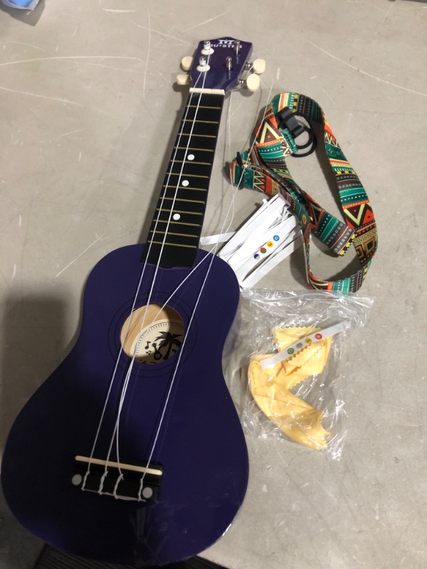 Photo 3 of * string need to be tighten * 
MUSTAR Soprano Ukulele Kids Ukulele for Beginners - 21 Inch Small Guitar Ukulele for Kids Toddlers 