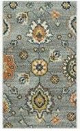 Photo 1 of 20 INCH X  33 INCH Fleur Radiant Grey Rug 