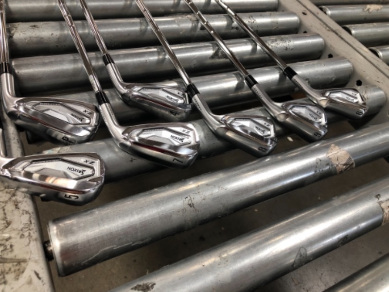 Photo 2 of 2023 Srixon ZX5 Mk II Iron Set Right Steel Stiff  (4 , 5, 6 , 7 , 8 , 9  & P) 