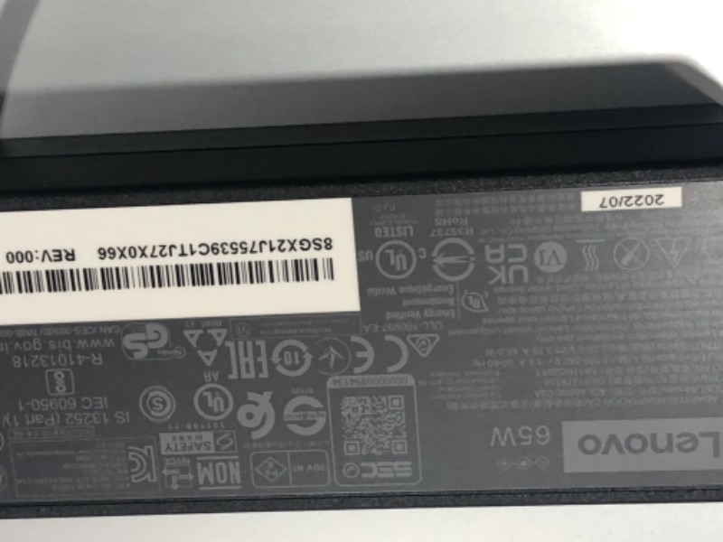 Photo 6 of DAMAGED. PARTS ONLY. NOT FUNCTIONAL. EXTERIOR SCRATCHES.  Lenovo 15.6" Laptop, IdeaPad 1, 20GB RAM, 1TB PCIe SSD, Wi-Fi 6 and Bluetooth 5.1, HDMI, SD Card Reader, 15.6"