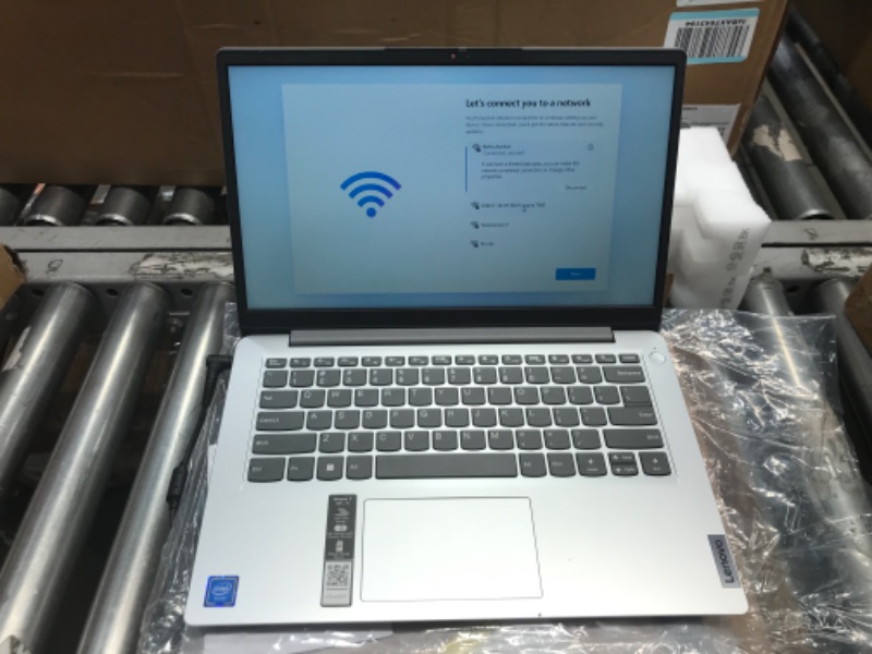 Photo 1 of SCRATCHED EXTERIOR SURFACE**Lenovo IdeaPad 1 14IGL7 14" Laptop Intel Pentium Silver N5030 4GB Ram 128 GB eMMC W11H in S mode
