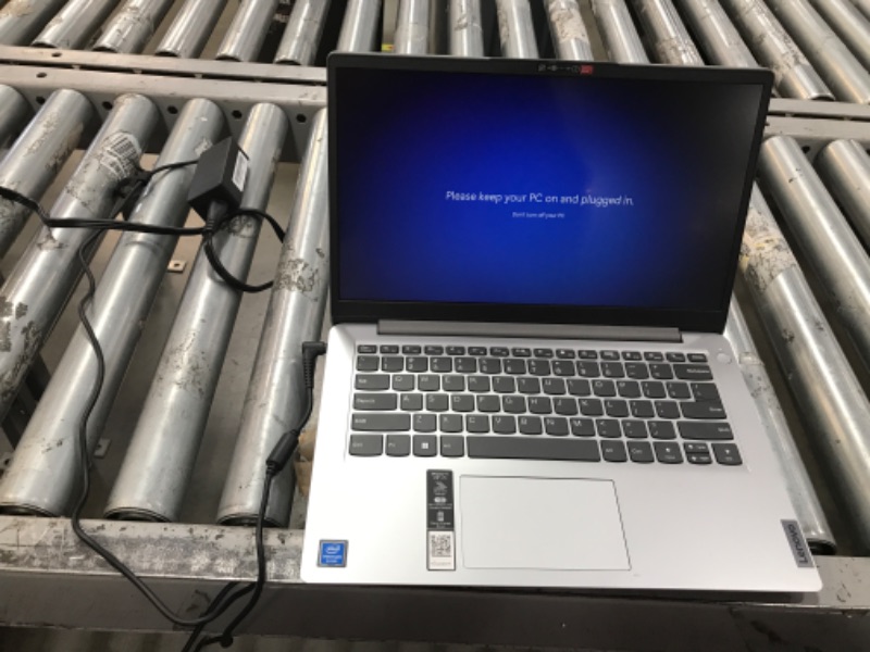 Photo 2 of SCRATCHED EXTERIOR/INTERIOR SURFACES**Lenovo Ideapad 1i, 14.0" Laptop, Intel Pentium N5030, 4GB RAM, 128GB eMMC Storage, Cloud Grey, Windows 11 in S Mode, 82V6001DUS
