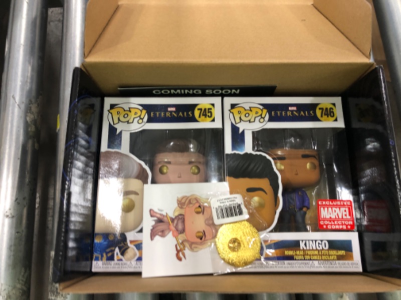 Photo 2 of *MISSING SHIRT* Funko Pop! Marvel: Eternals Collector Corps. Subscription Box