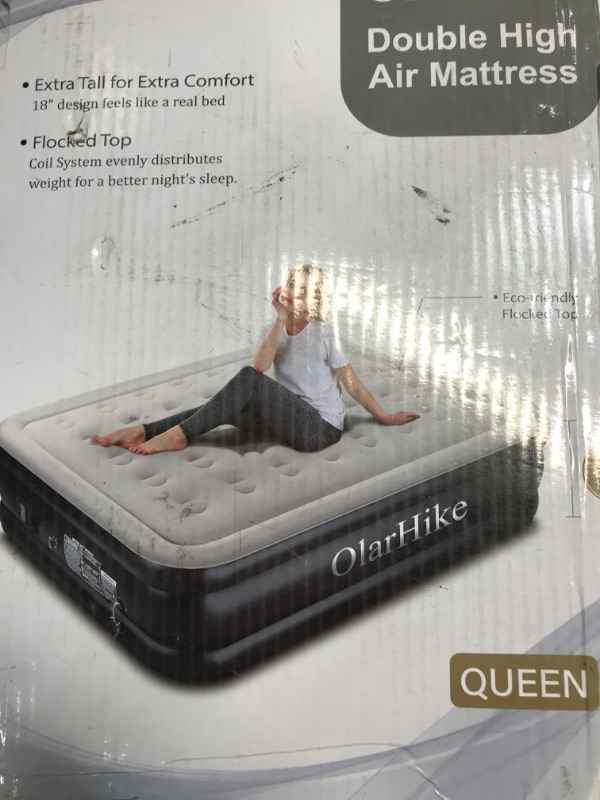 Photo 1 of 18" queen size inflatable mattress 