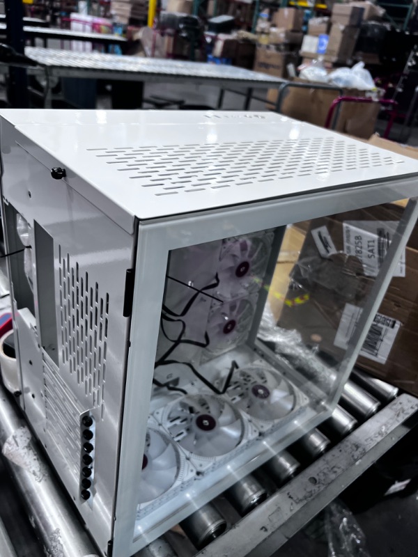 Photo 5 of KEDIERS PC Case - ATX Tower Tempered Glass Gaming Computer Case with 9 ARGB Fans,C590