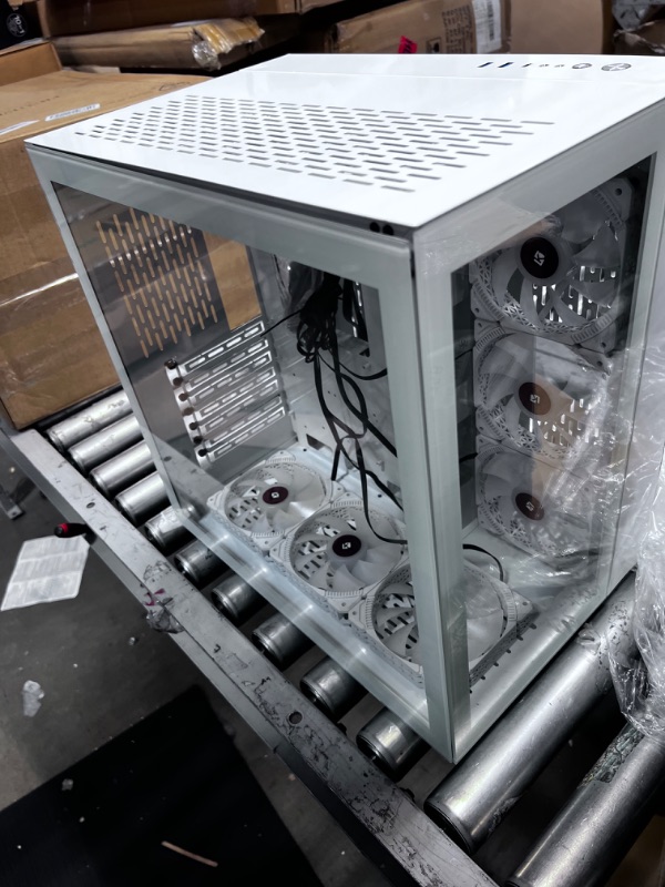 Photo 3 of KEDIERS PC Case - ATX Tower Tempered Glass Gaming Computer Case with 9 ARGB Fans,C590