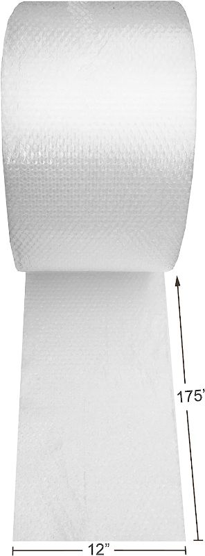 Photo 1 of Amazon Basics Perforated Bubble Cushioning Wrap - Small 3/16", 12-Inch x 175-Foot Long Roll 