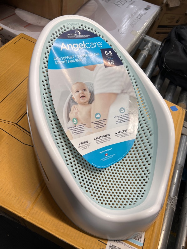 Photo 2 of Angelcare Baby Bath Support, Blue