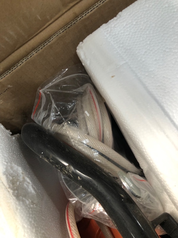 Photo 1 of VEVOR Electric Concrete Saw, 16 in, 3200 W 15 A Motor Circular Saw Cutter with Max. 6 in Adjustable Cutting Depth, Wet Disk Saw Cutter Includes Water Line, Pump and Blade, for Stone, Brick 16 inch