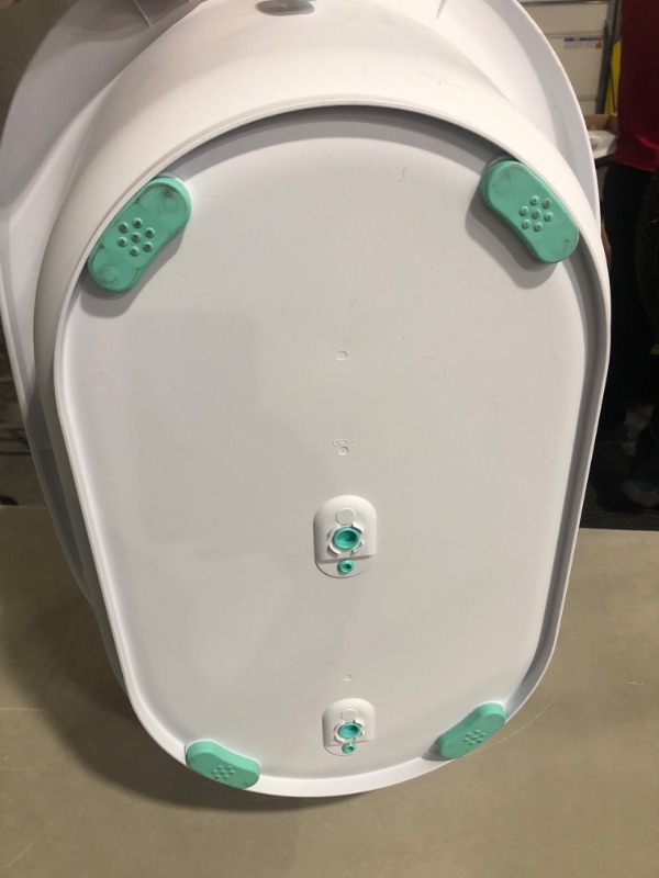 Photo 5 of 4-in-1 Grow-with-Me Bath Tub by Frida Baby Transforms Infant Bathtub to Toddler Bath Seat with Backrest for Assisted Sitting in Tub