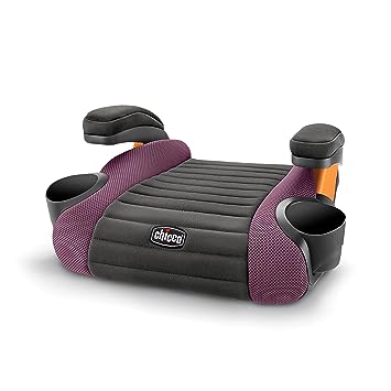 Photo 1 of Chicco GoFit Backless Booster Car Seat, Travel Booster Seat for Car, Portable Car Booster Seat for Children 40-110 lbs, Grape/Purple, 1 Count (Pack of 1)
